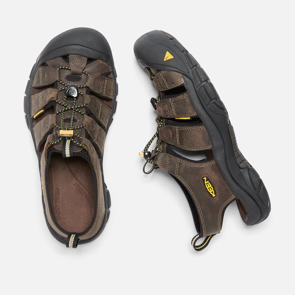 Keen Vandringssandaler Herr Bruna/Svarta - Newport - 863975COH